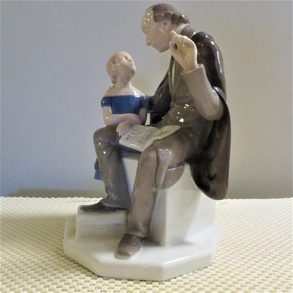 Vintage Porcelain Figurine B&G Bing & Grondahl Hans Christian Andersen Denmark - Picture 5 of 8